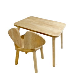 Hanah Home Mickey One Chair Set - Marrón